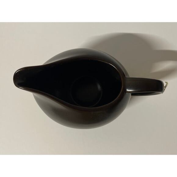 NEW Mikasa Global Cuisine Chocolate Stoneware Creamer.  KK363 - Picture 2 of 4